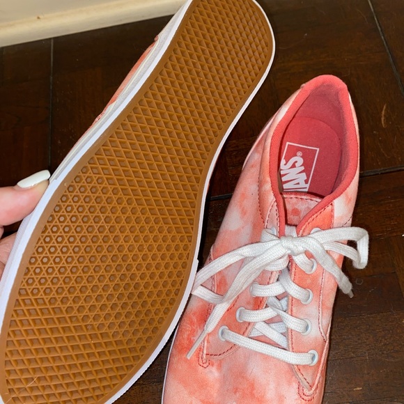 Pink & Grey Pairs of Vans Sneakers - Picture 4 of 8